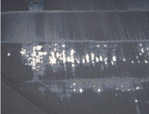 郡山市_屋根_塗膜剥離