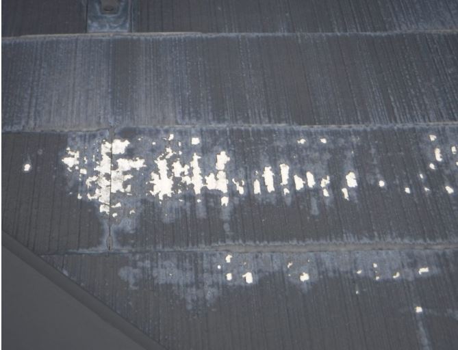 郡山市_屋根_塗膜剥離