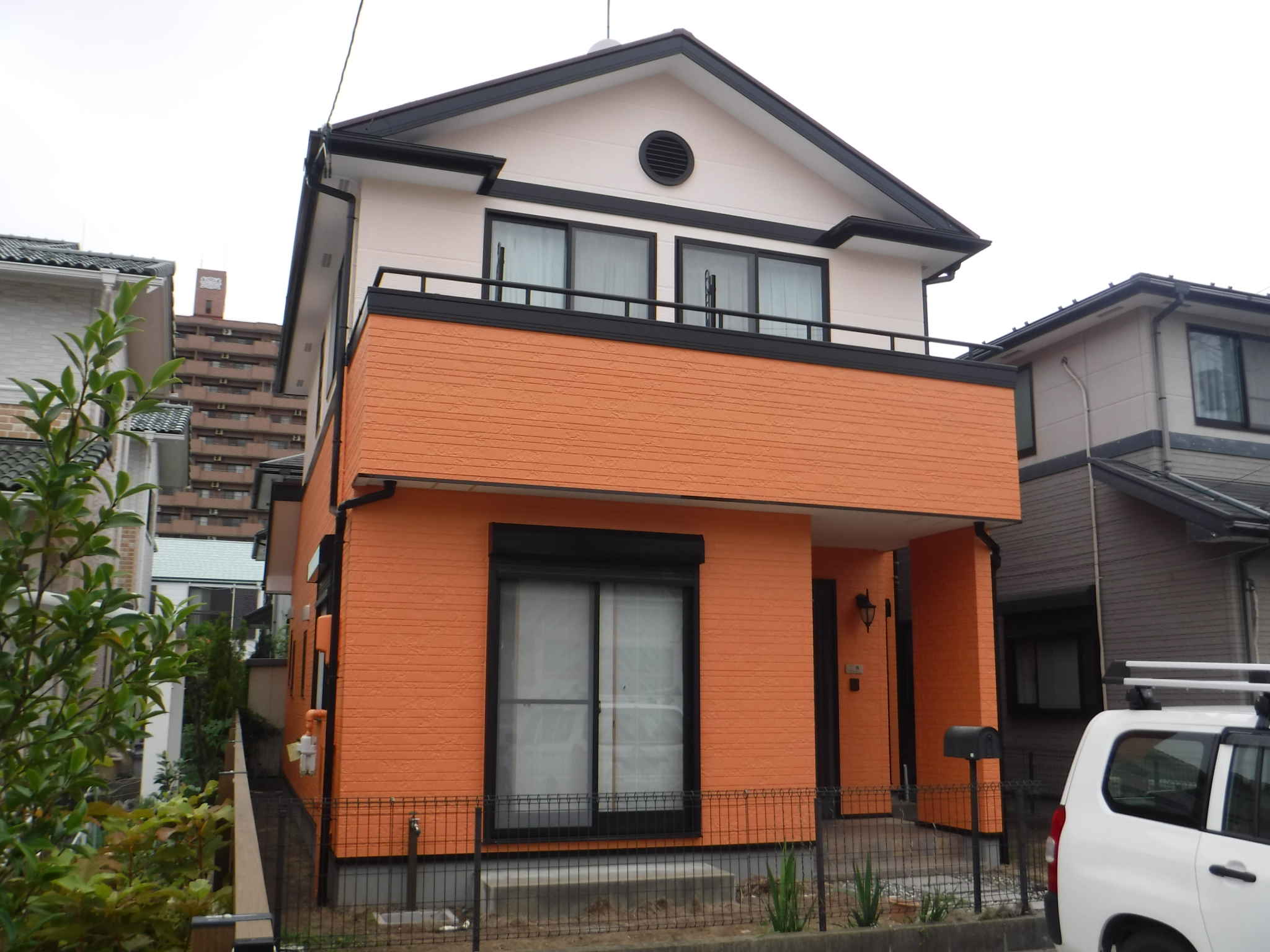 郡山市　屋根塗装　外壁塗装　付帯部塗装