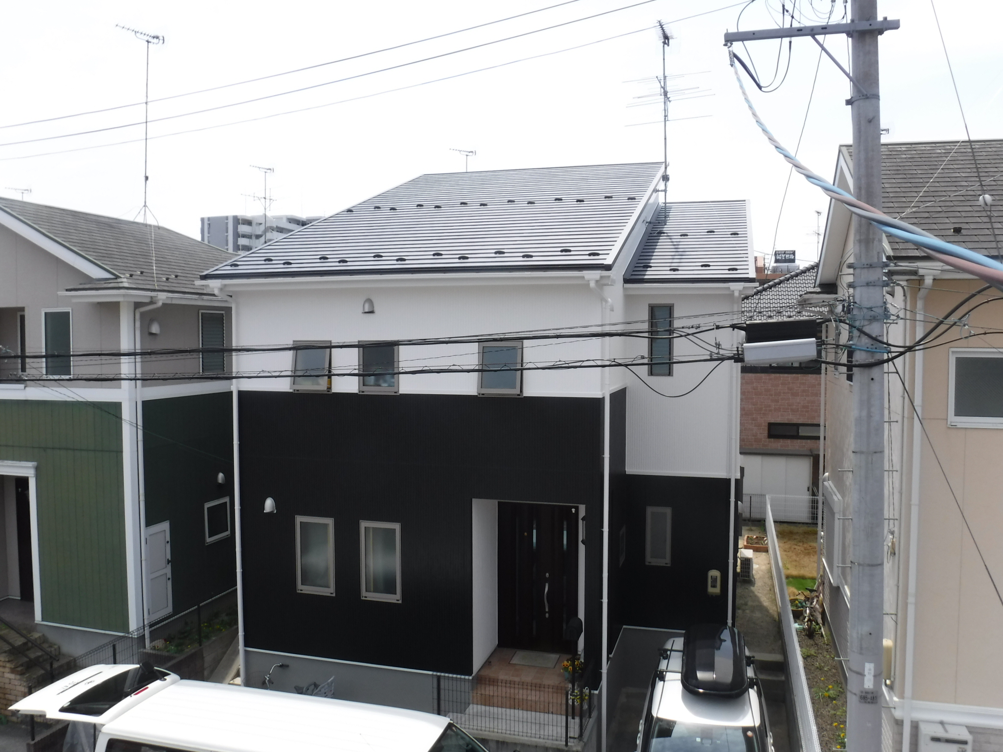 郡山市　屋根塗装　外壁塗装　付帯部塗装