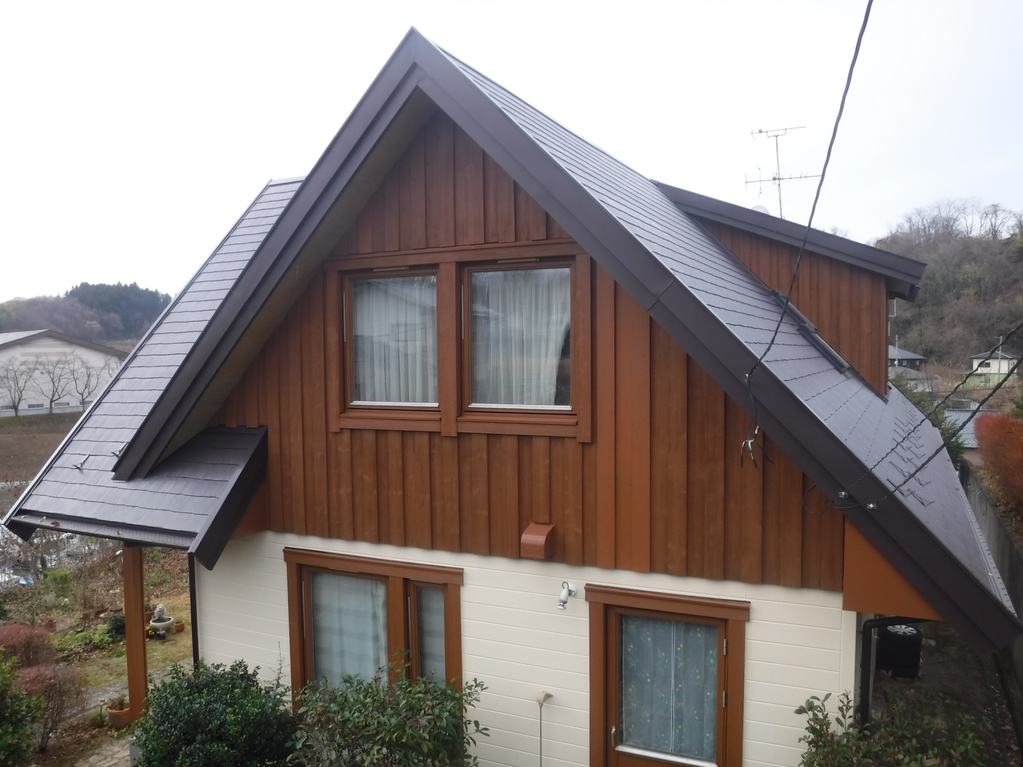 田村郡　屋根塗装　外壁塗装　付帯部塗装