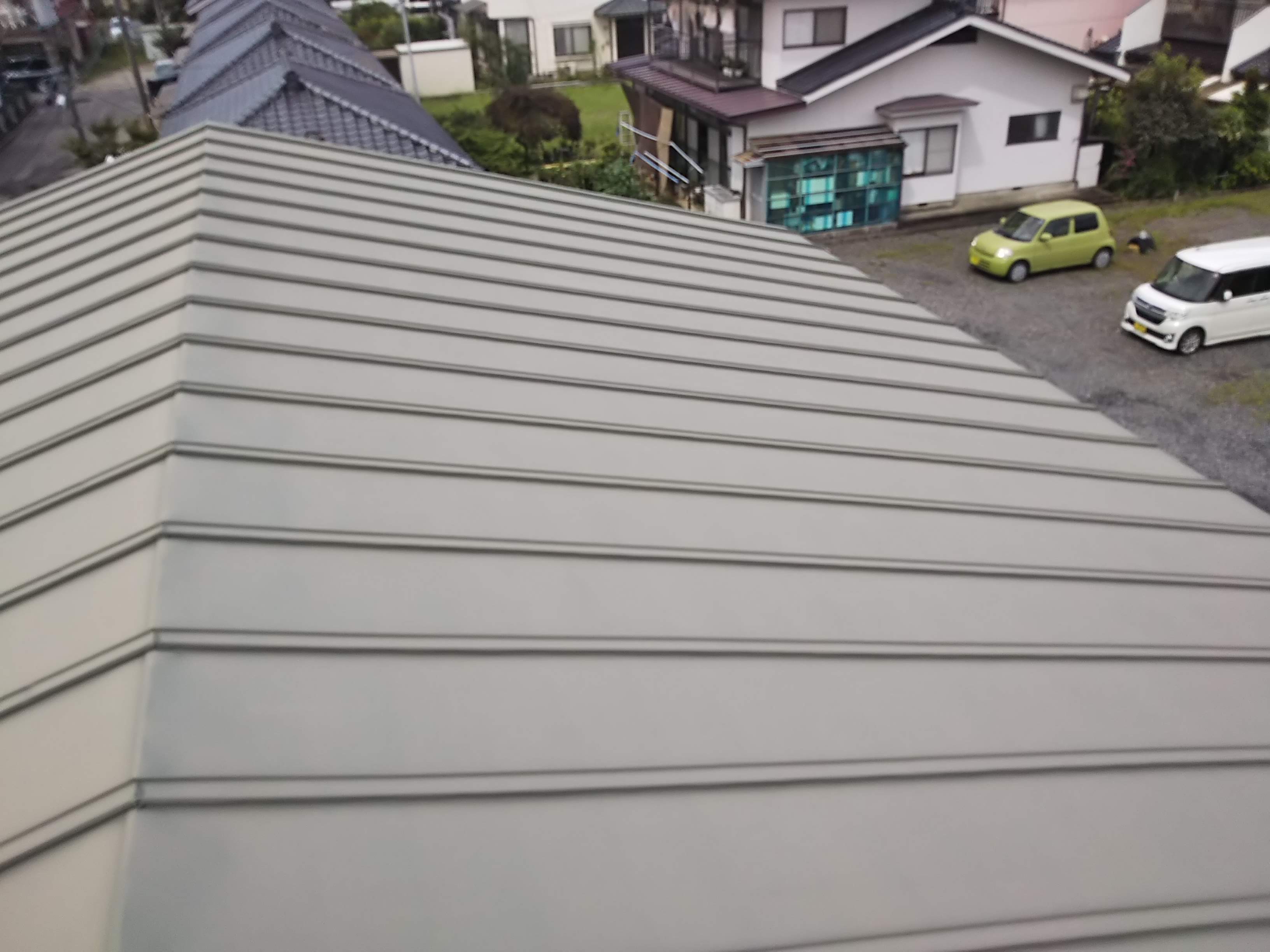 郡山市　屋根塗装　付帯部塗装