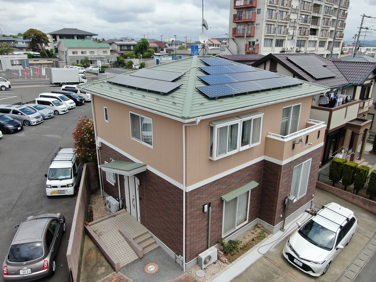 郡山市　屋根塗装　外壁塗装　付帯部塗装