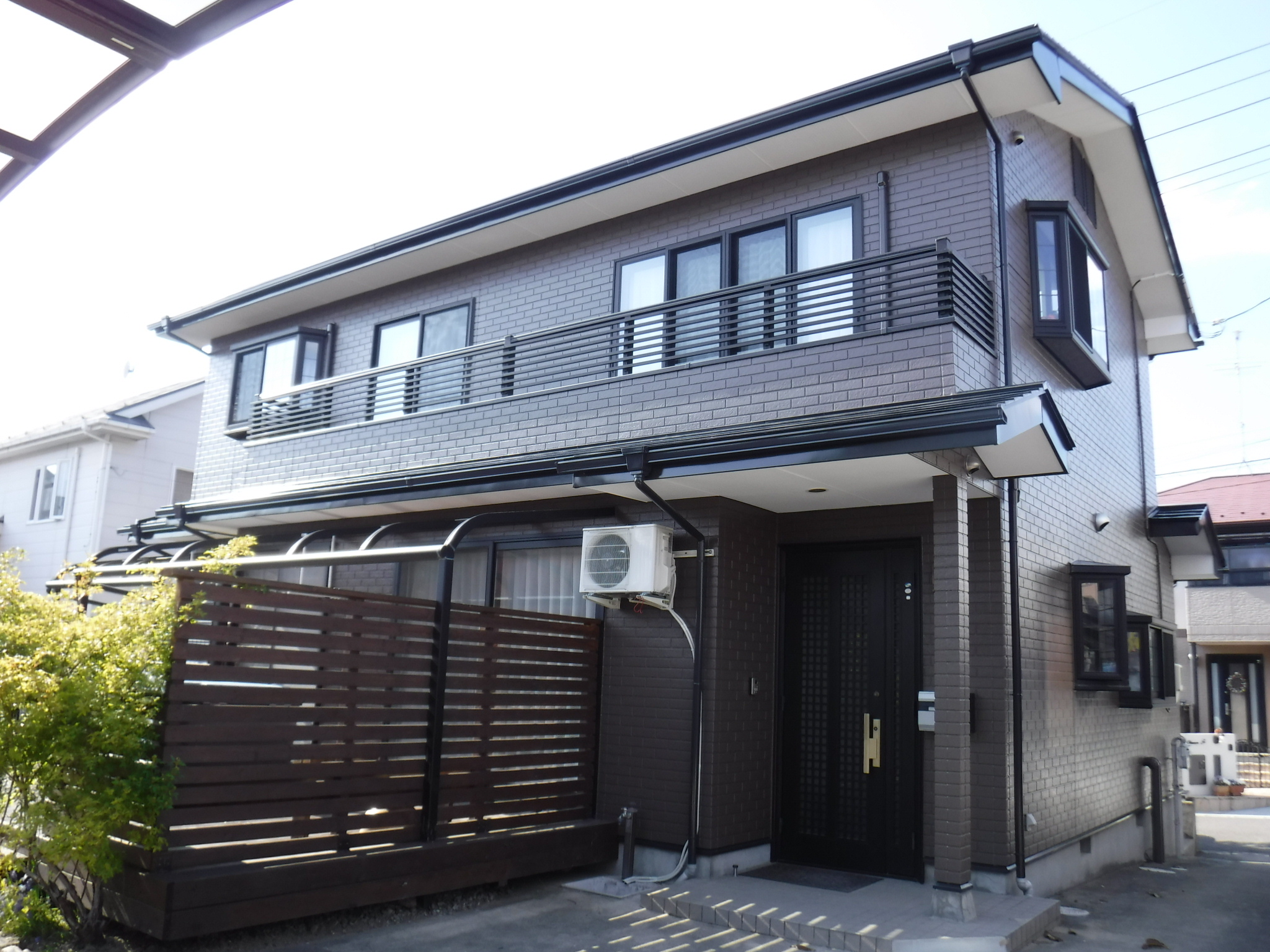 郡山市　屋根塗装　外壁塗装　付帯部塗装