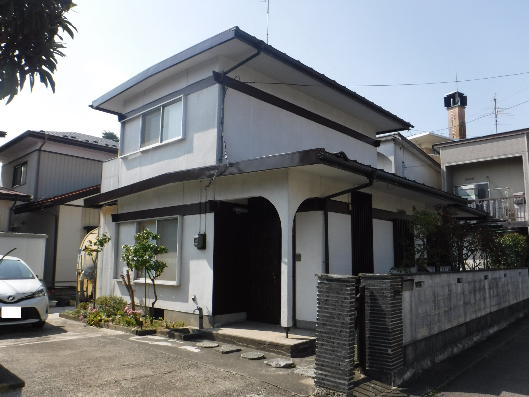 郡山市　屋根塗装　外壁塗装　付帯部塗装