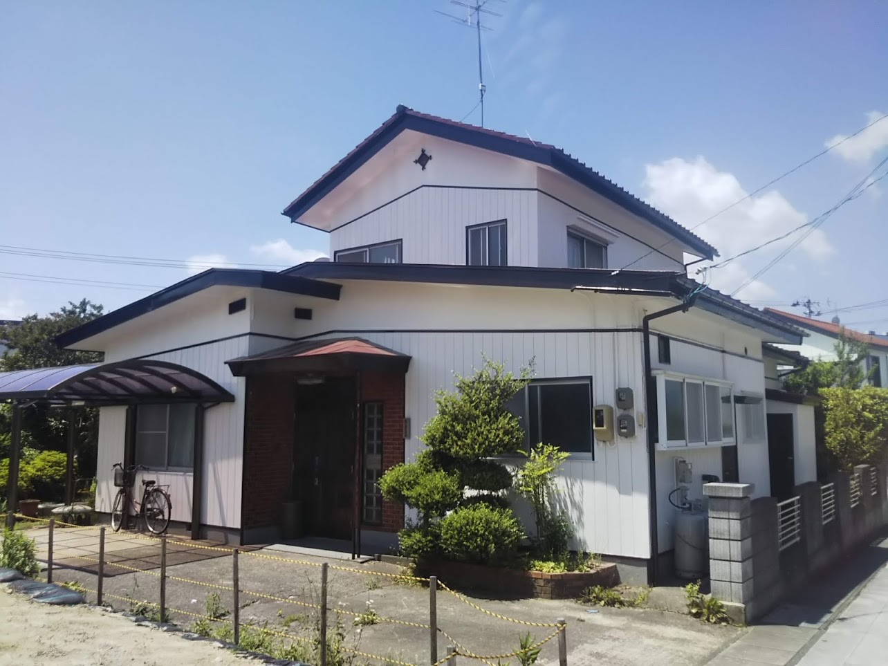 郡山市　屋根塗装　外壁塗装　付帯部塗装