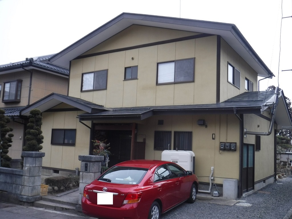 郡山市　屋根塗装　外壁塗装　付帯部塗装