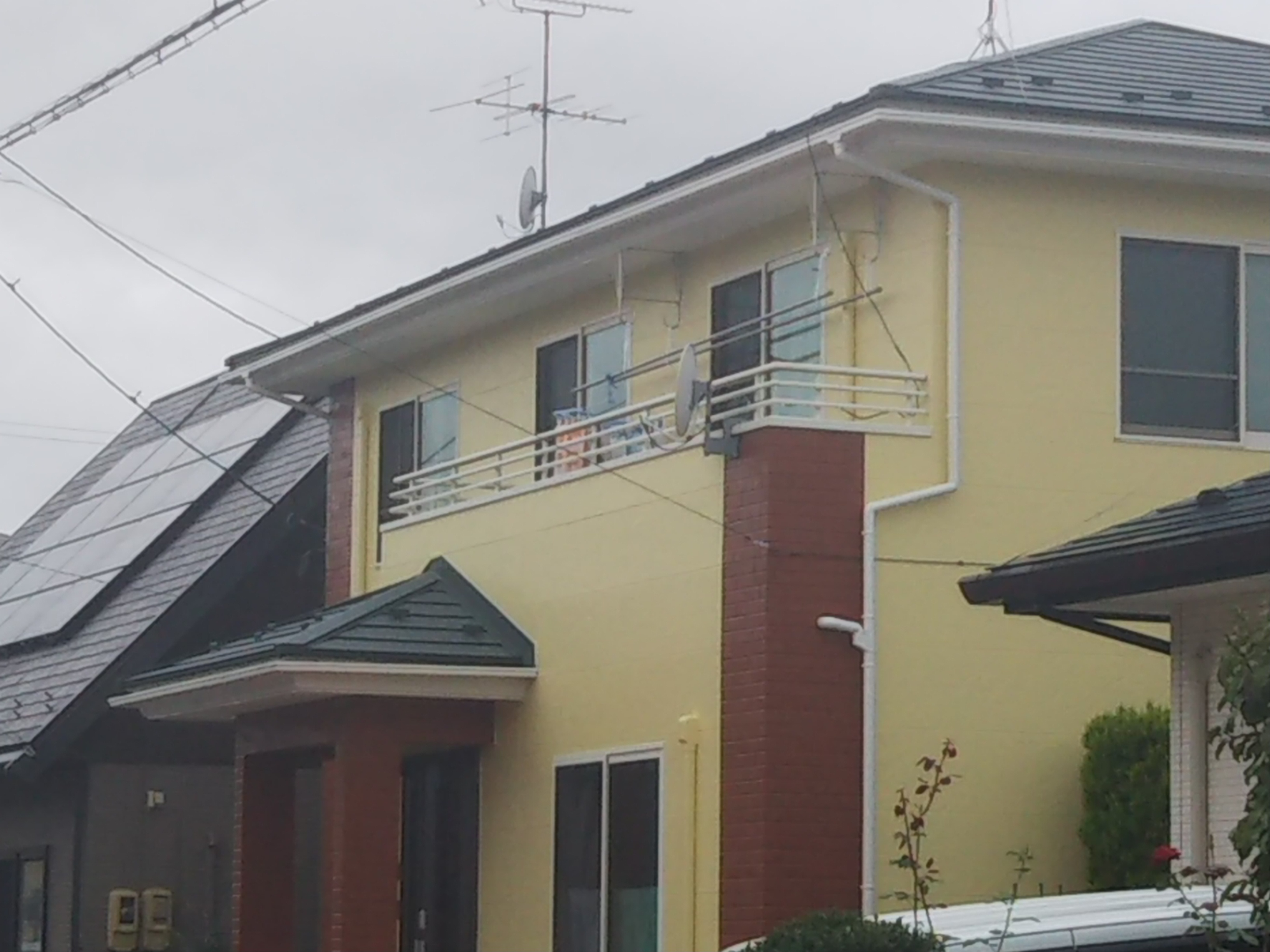 郡山市　屋根塗装　外壁塗装　付帯部塗装