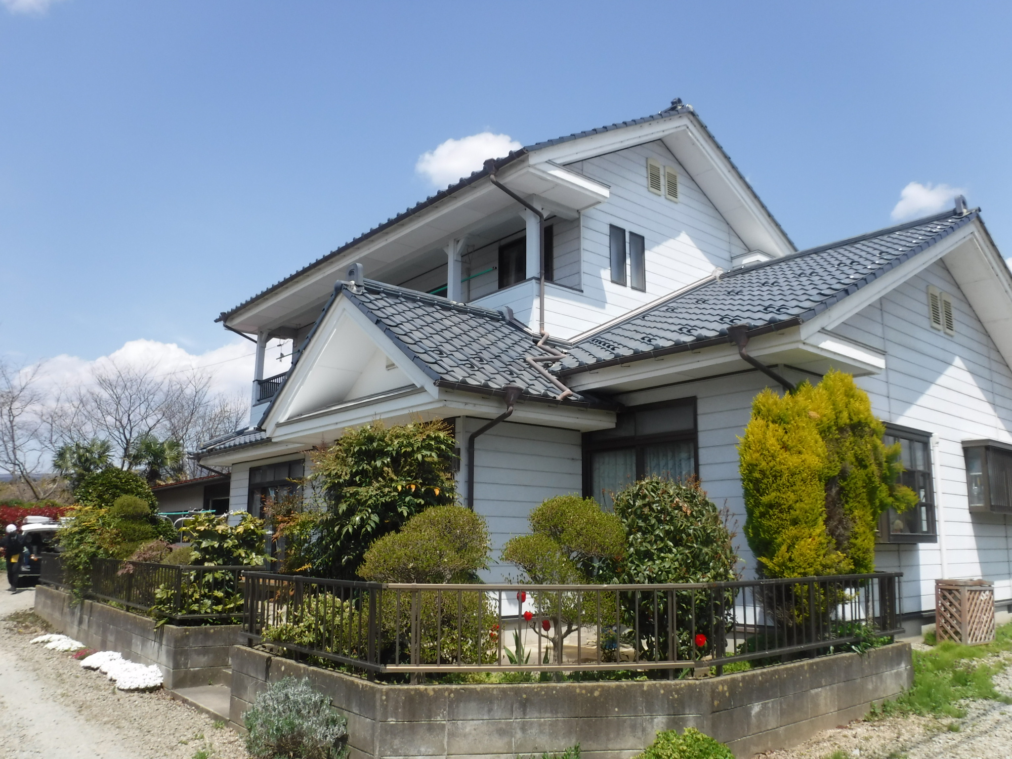 安達郡　外壁塗装　付帯部塗装