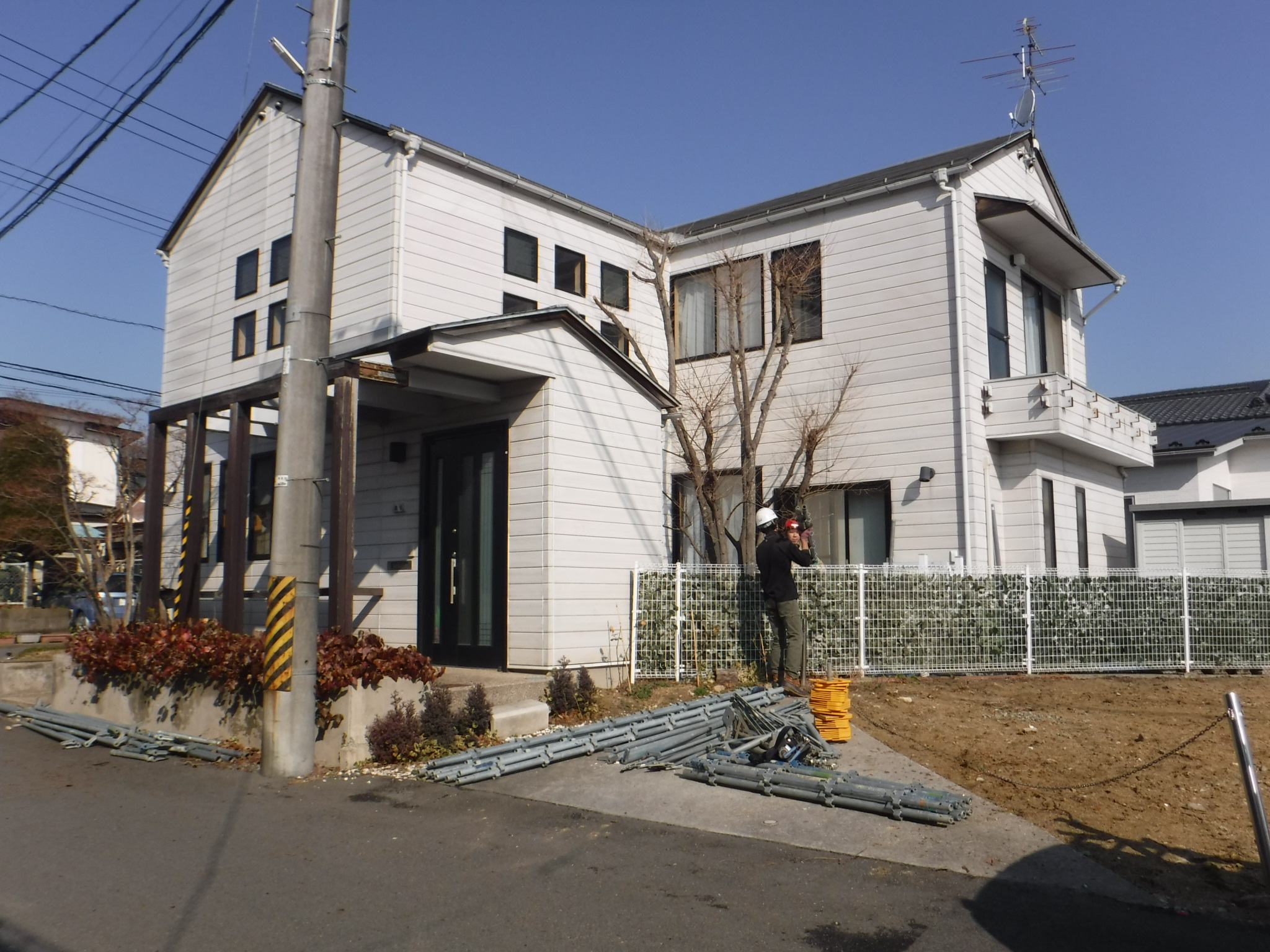 郡山市　屋根塗装　外壁塗装　付帯部塗装