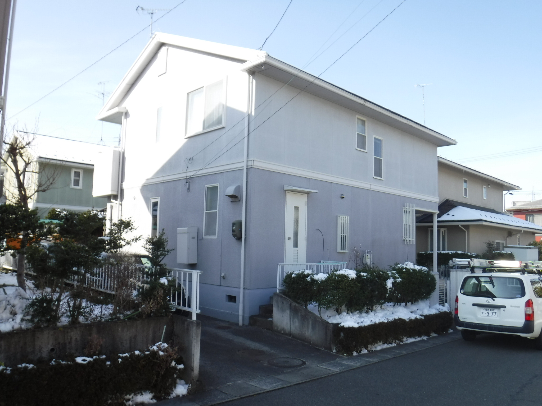 郡山市　屋根塗装　外壁塗装　付帯部塗装