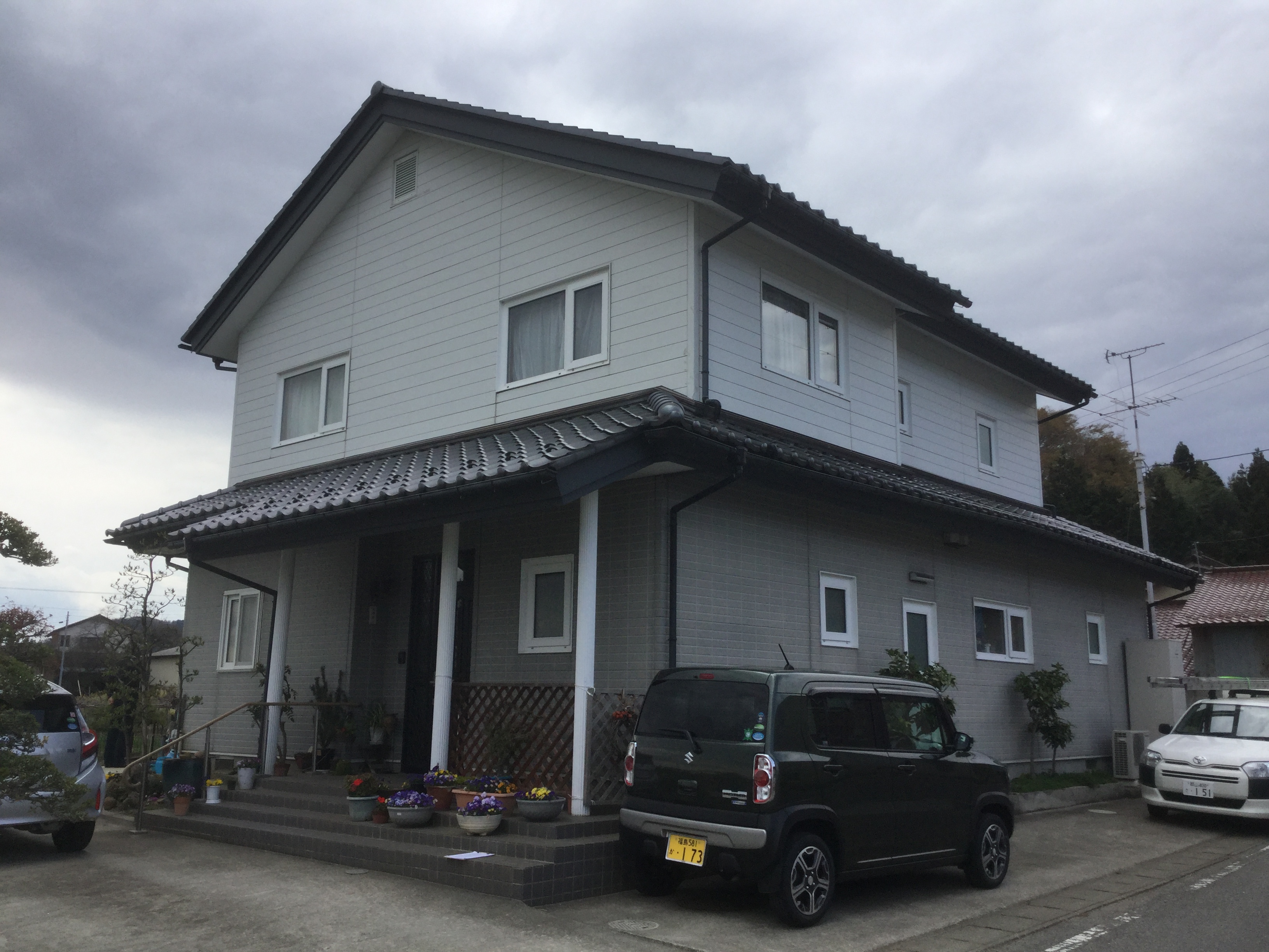 安達郡　外壁塗装　付帯部塗装