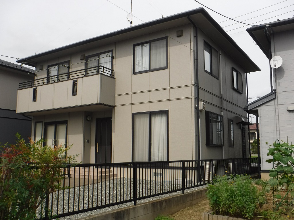 郡山市　屋根塗装　外壁塗装　付帯部塗装