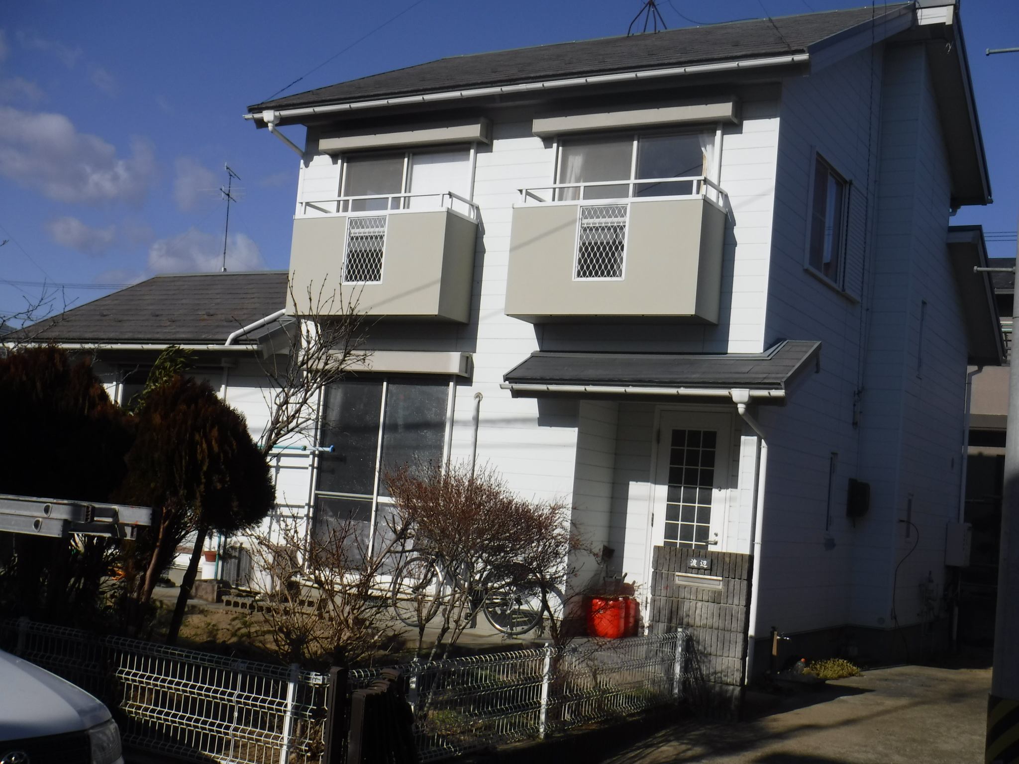 郡山市　屋根塗装　外壁塗装　付帯部塗装