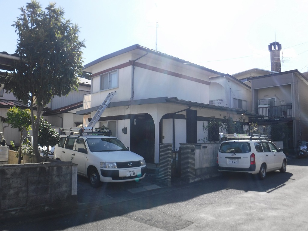 郡山市　屋根塗装　外壁塗装　付帯部塗装