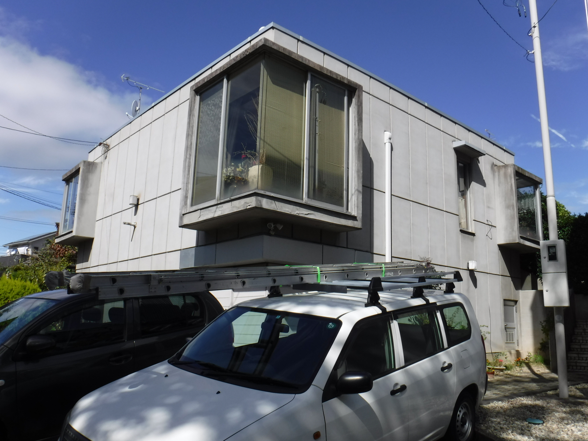 郡山市　屋根塗装　外壁塗装　付帯部塗装