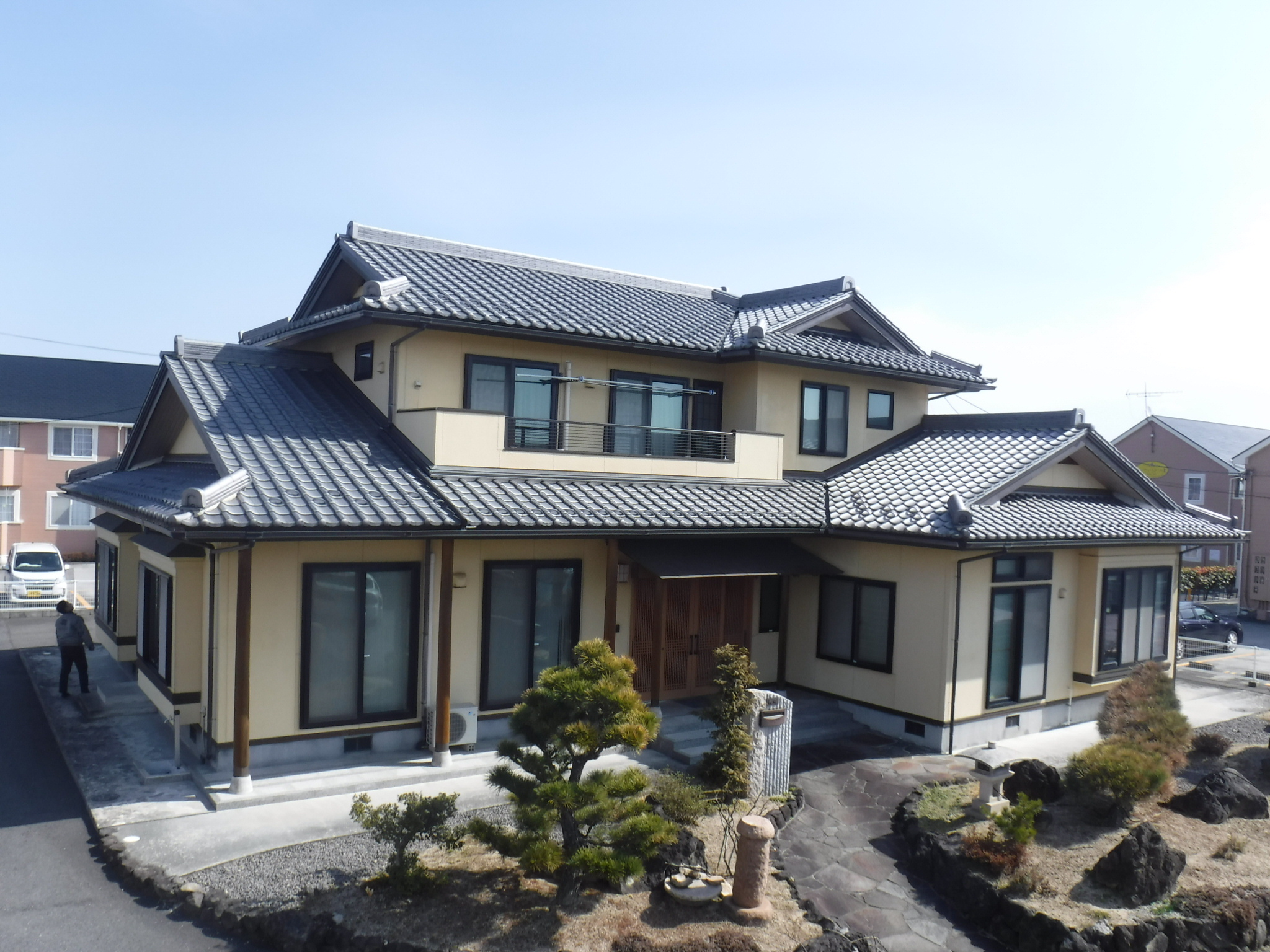 郡山市　外壁塗装　付帯部塗装