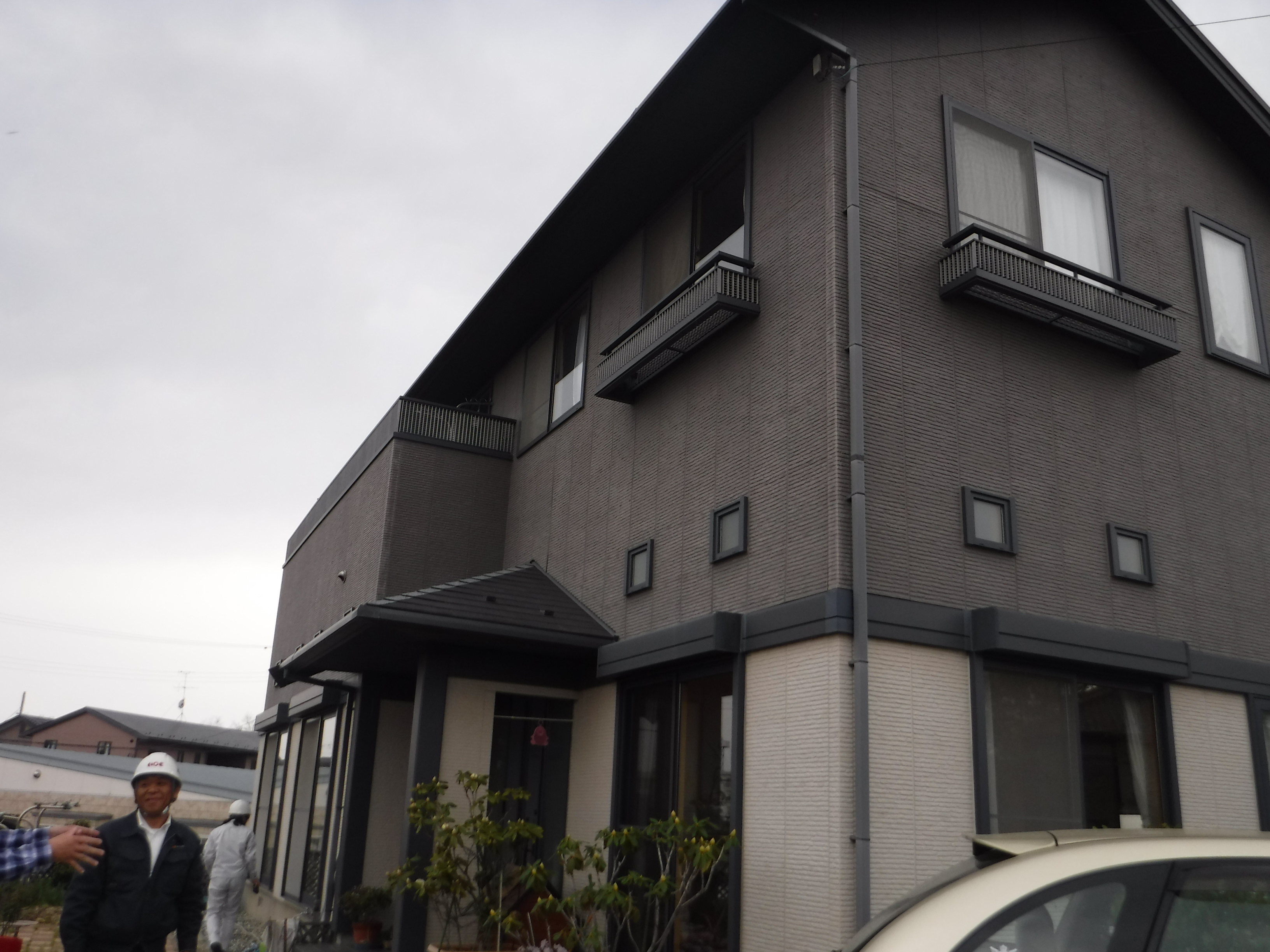 郡山市　屋根塗装　外壁塗装　付帯部塗装