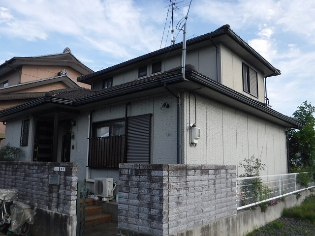 郡山市　屋根塗装　外壁塗装　付帯部塗装