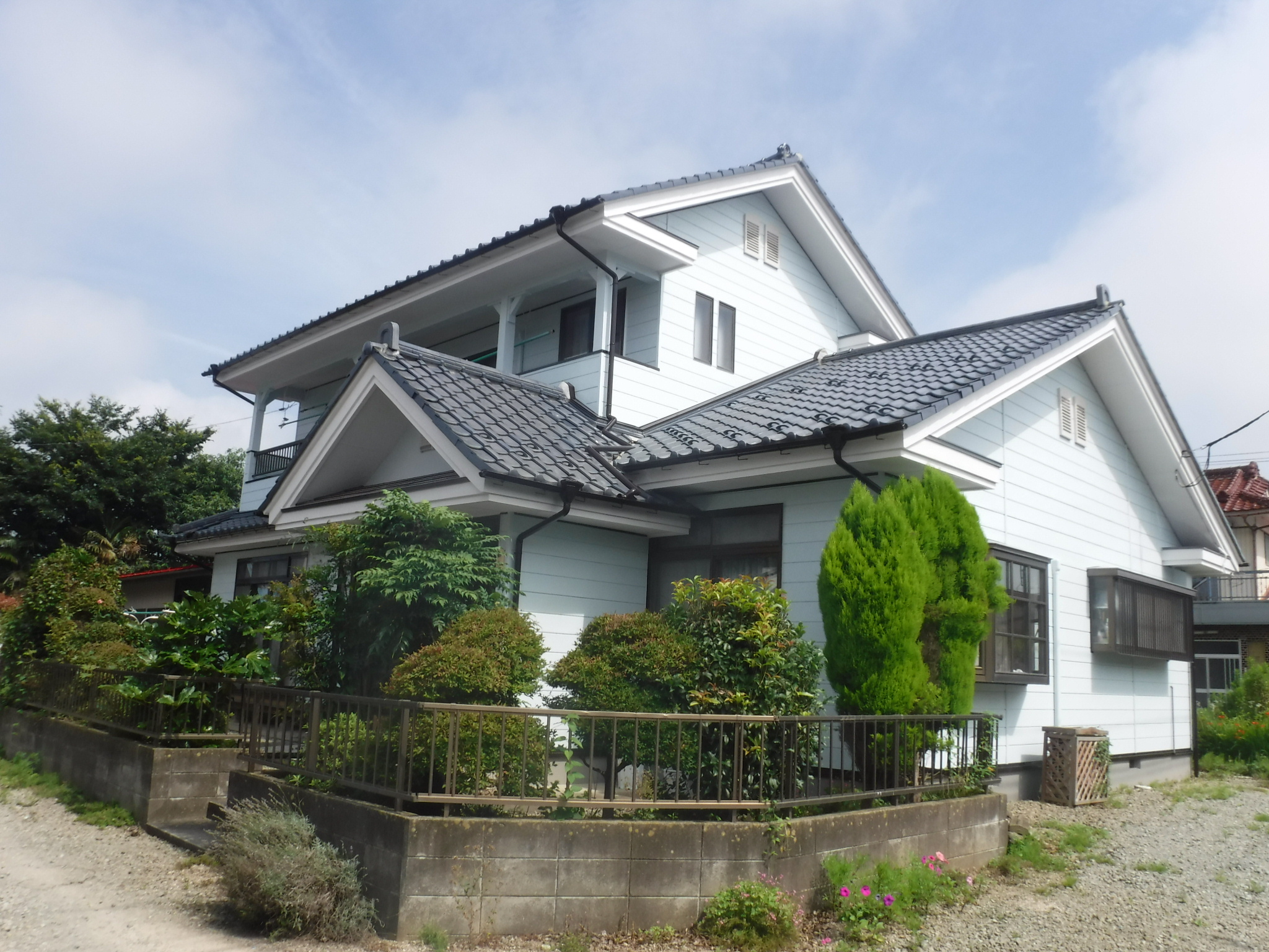 安達郡　大玉村　外壁塗装　付帯部塗装