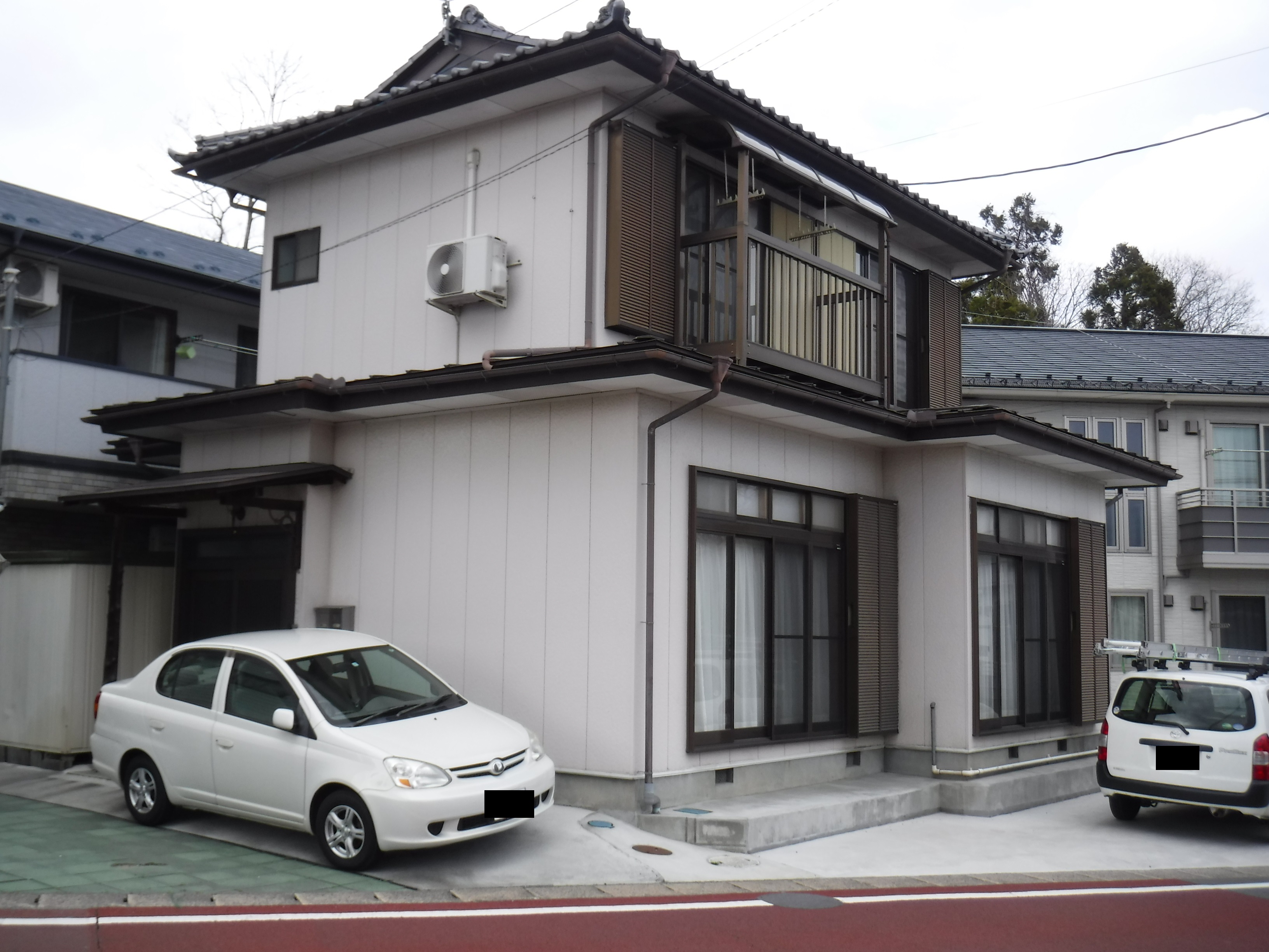 郡山市　屋根塗装　外壁塗装　付帯部塗装