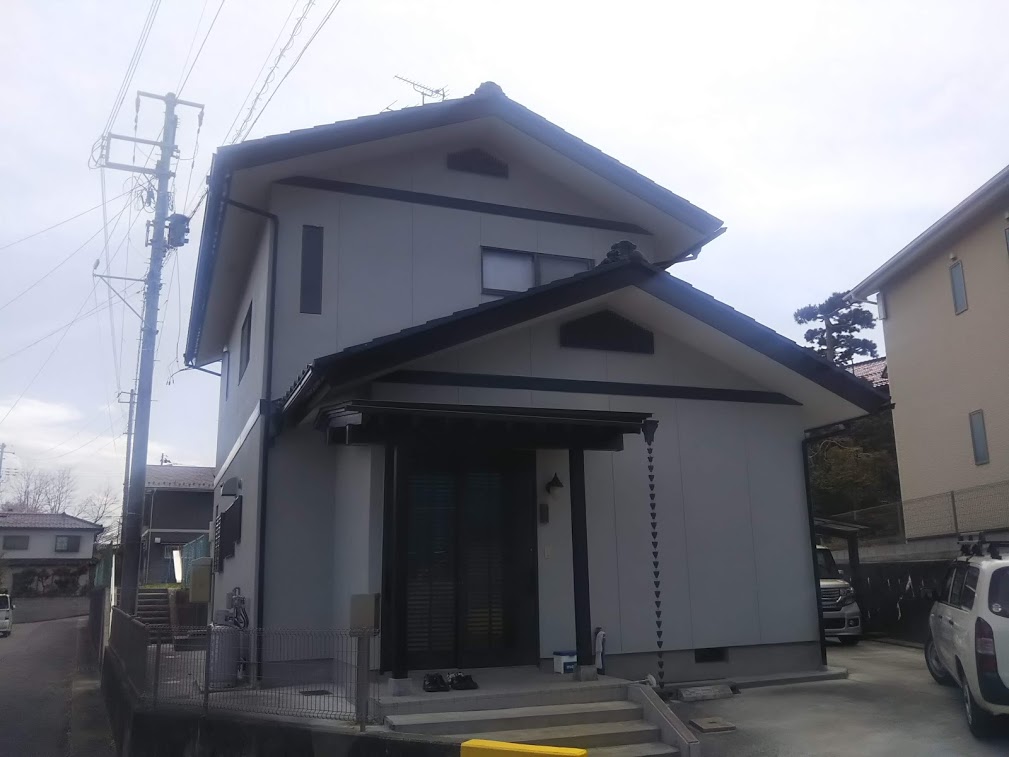 郡山市　屋根塗装　外壁塗装　付帯部塗装