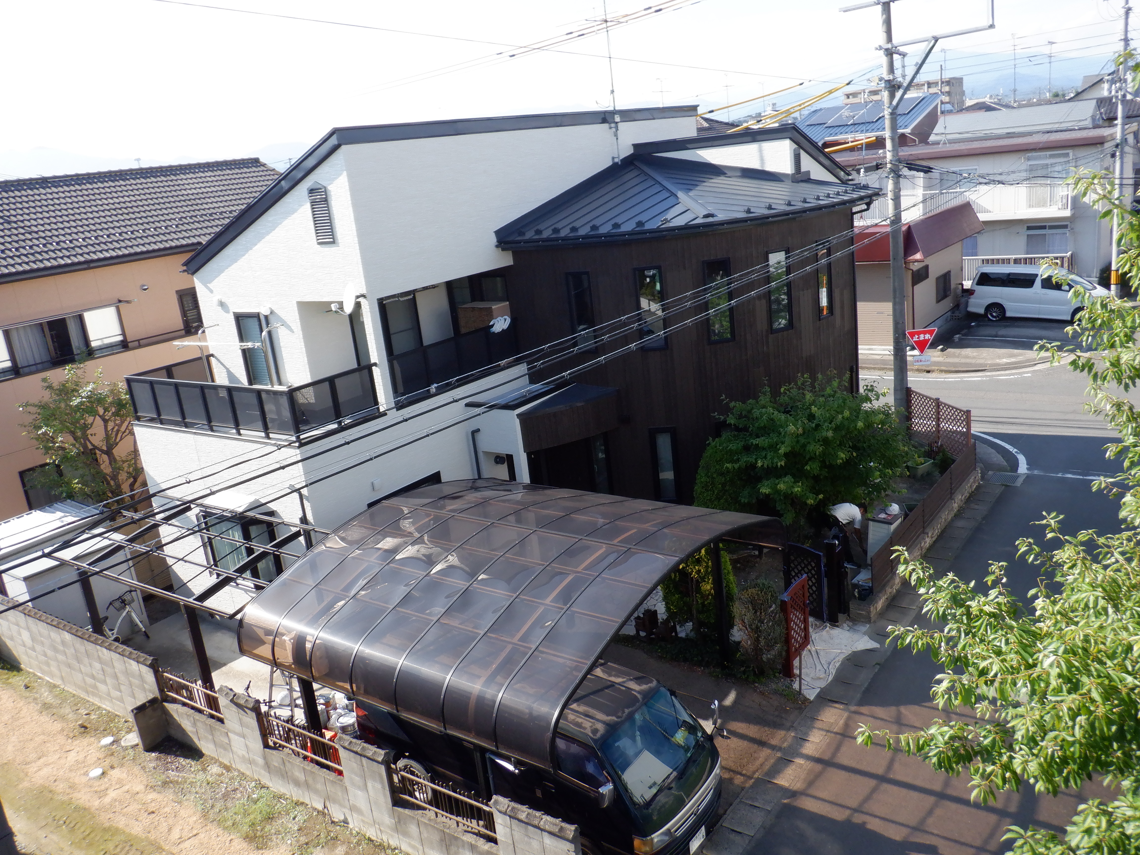 郡山市　屋根塗装　外壁塗装　付帯部塗装