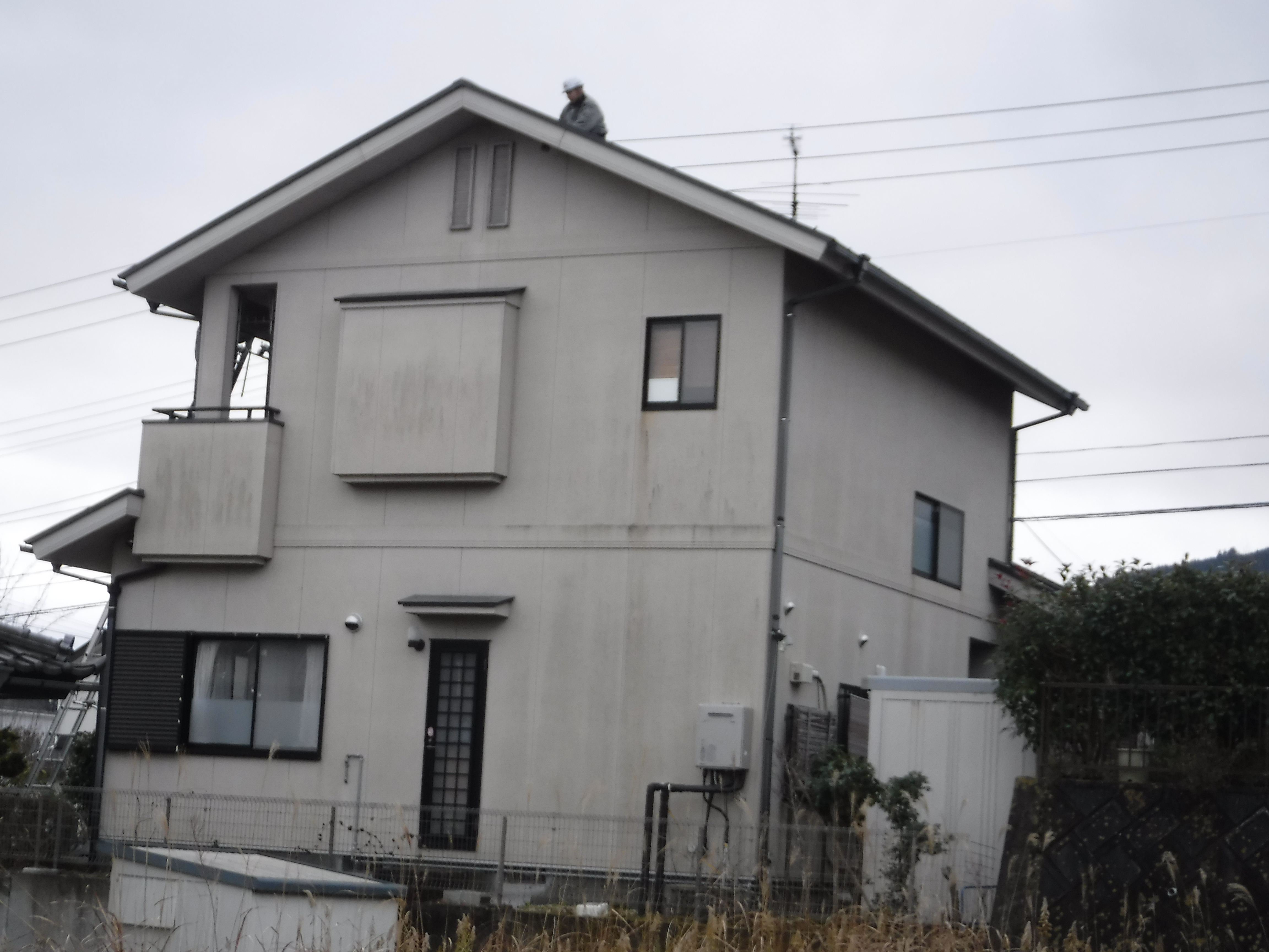 郡山市　屋根塗装　外壁塗装　付帯部塗装