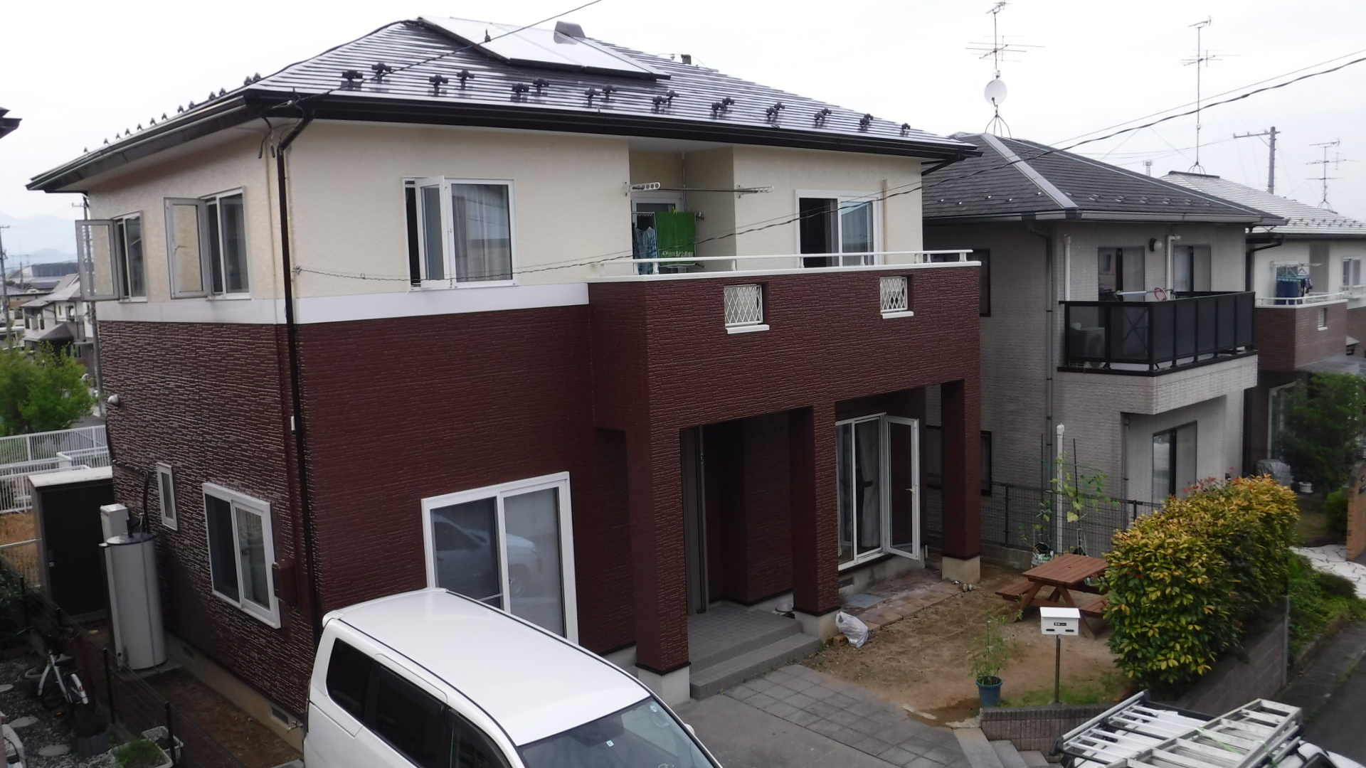 郡山市　屋根塗装　外壁塗装　付帯部塗装