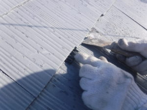 郡山市　屋根塗装