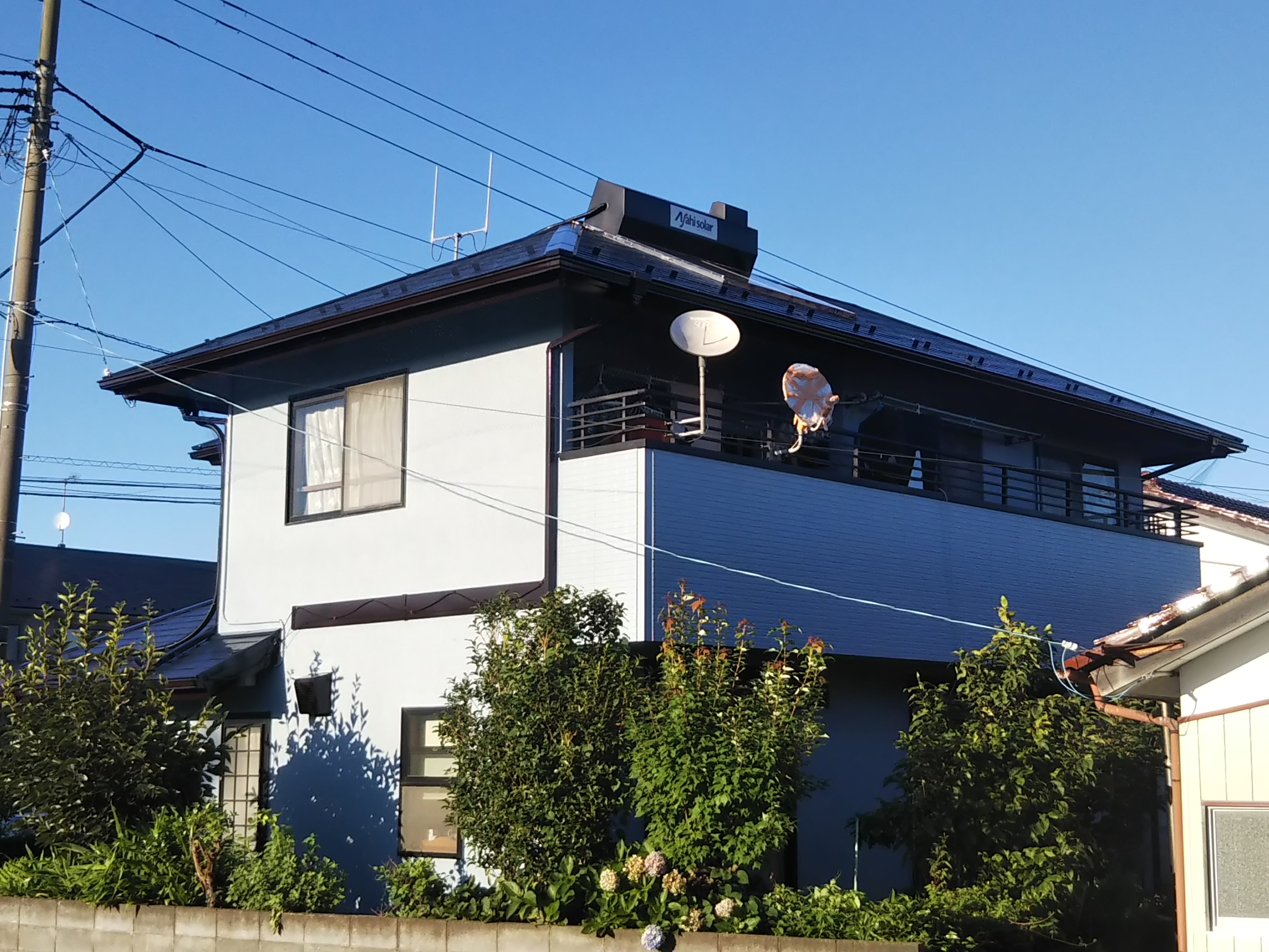 郡山市　屋根塗装　外壁塗装　付帯部塗装