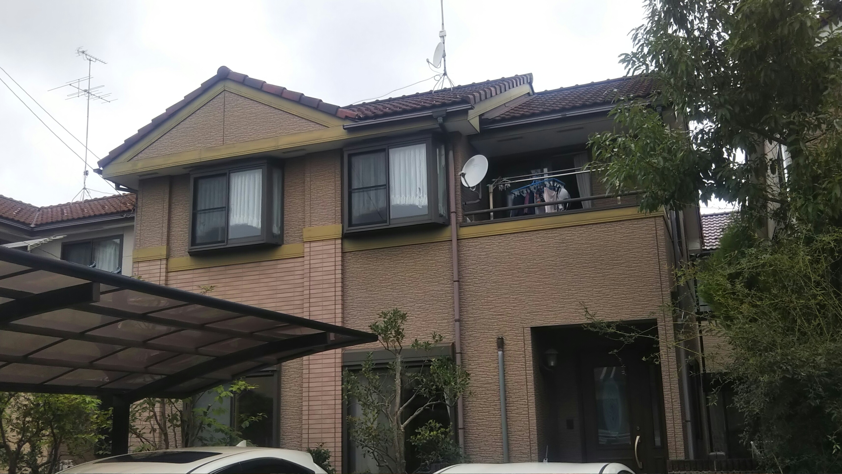 郡山市　屋根塗装　外壁塗装　付帯部塗装