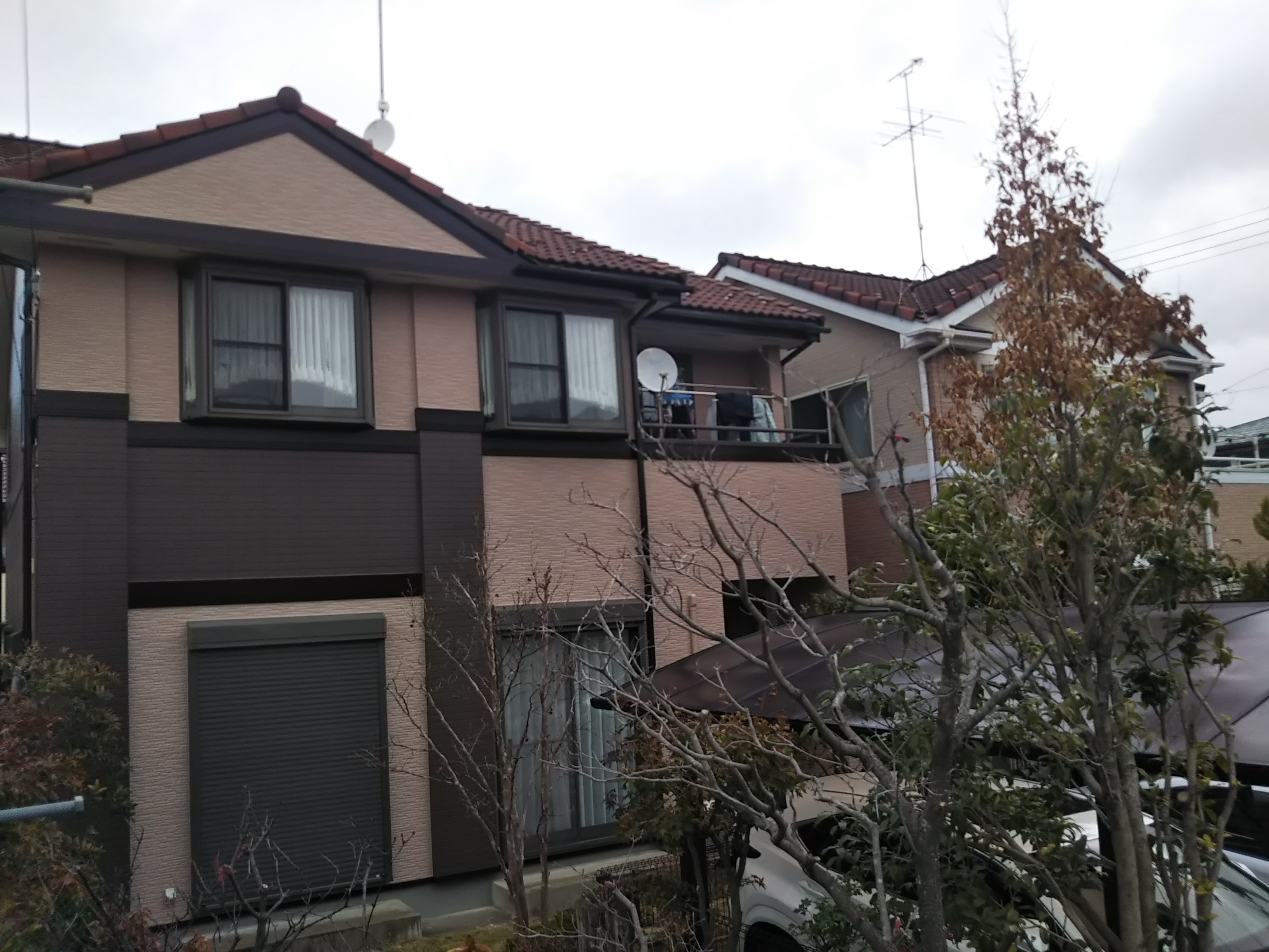 郡山市　屋根塗装　外壁塗装　付帯部塗装