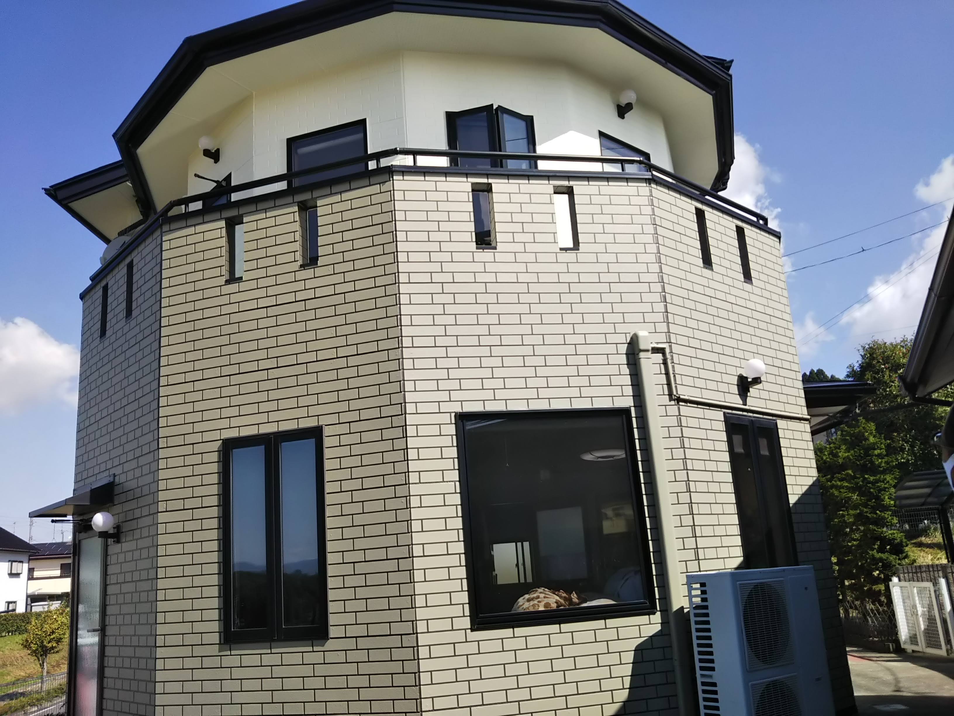 郡山市　屋根塗装　外壁塗装　付帯部塗装