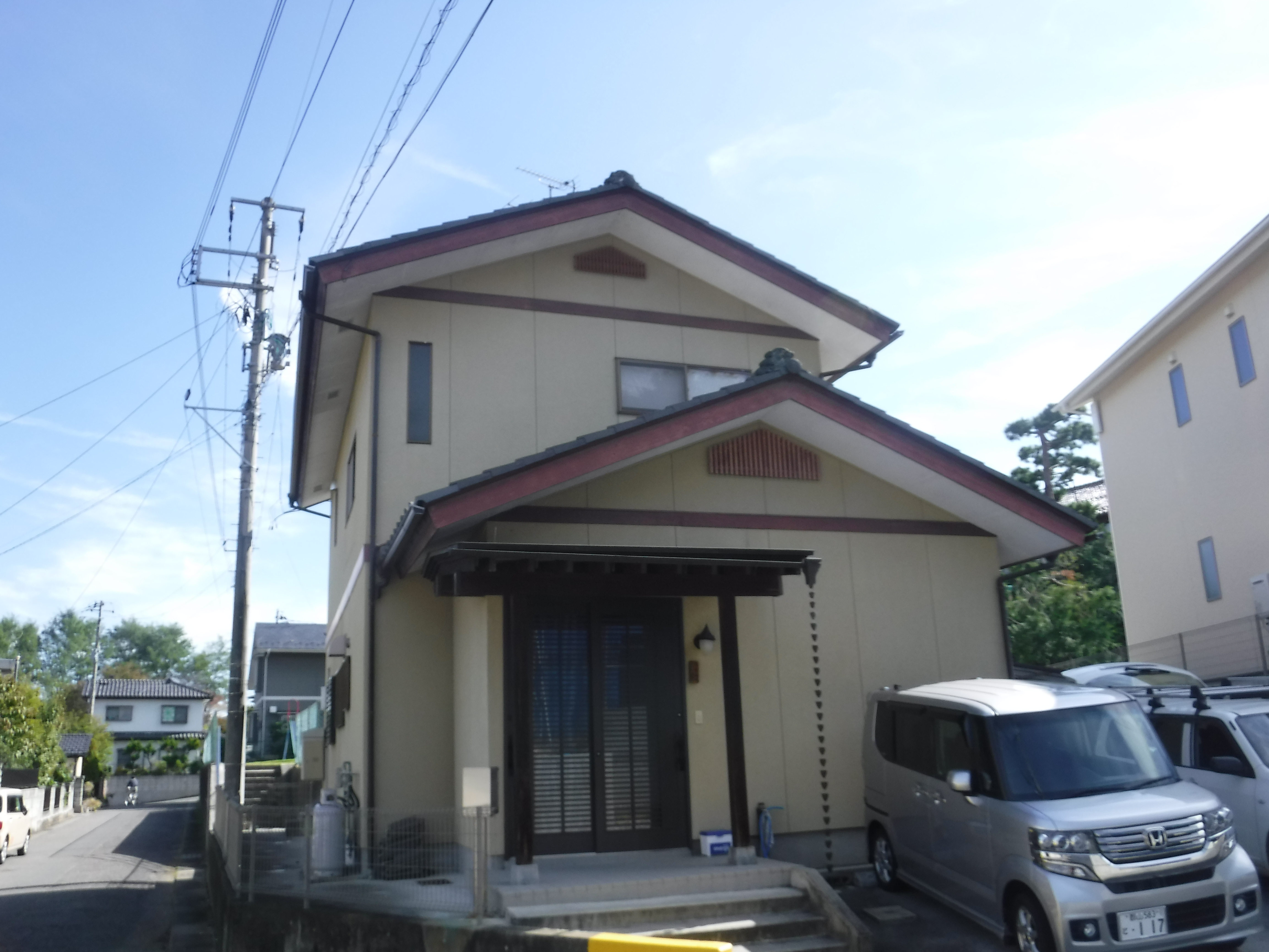 郡山市　屋根塗装　外壁塗装　付帯部塗装