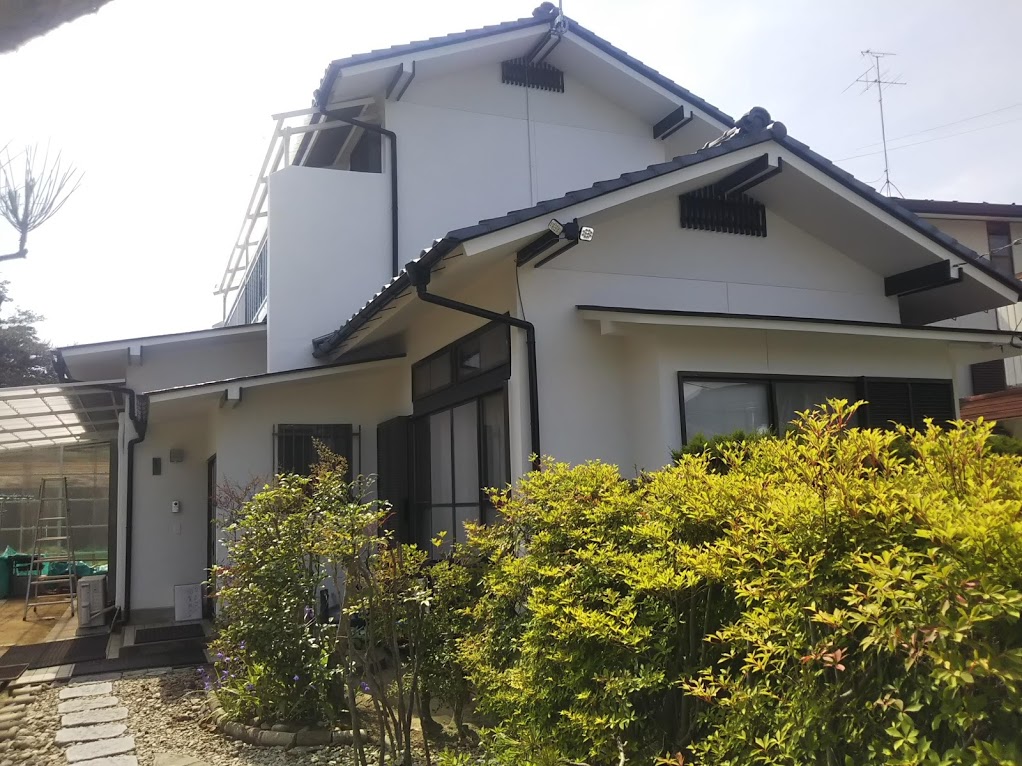 郡山市　屋根塗装　外壁塗装　付帯部塗装