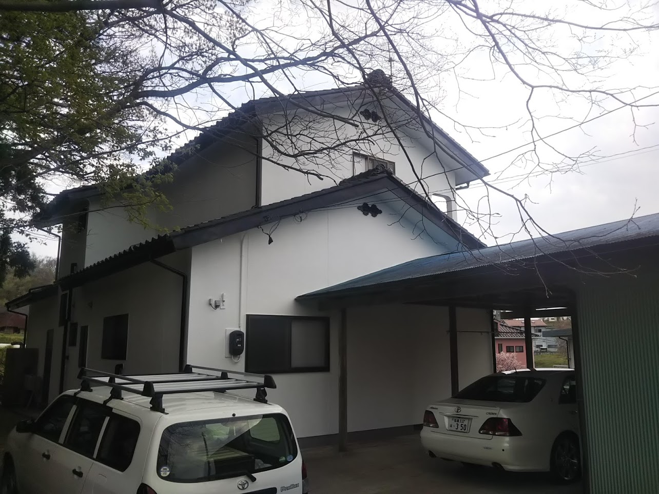 三春町　外壁塗装　付帯部塗装