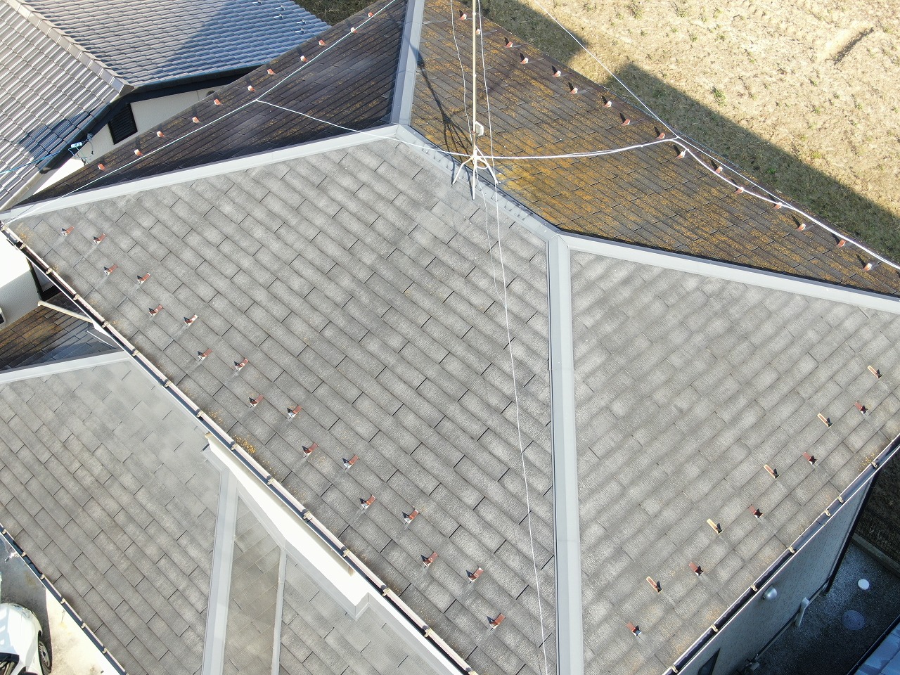 郡山市　屋根　塗装