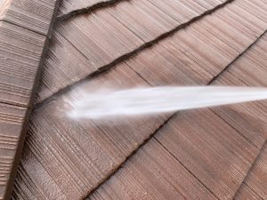 ﾓﾆｴﾙ瓦の洗浄