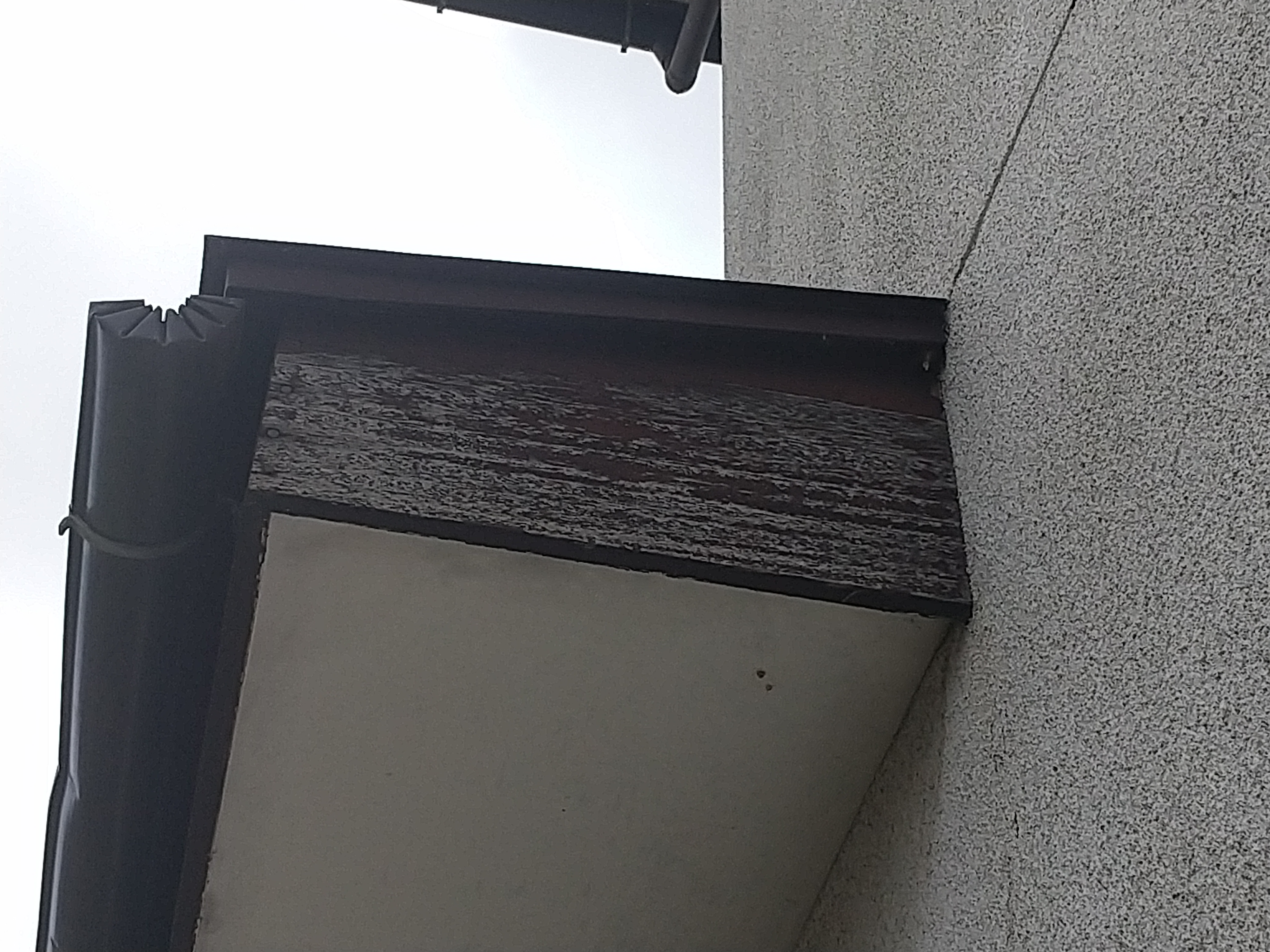 木製破風の劣化