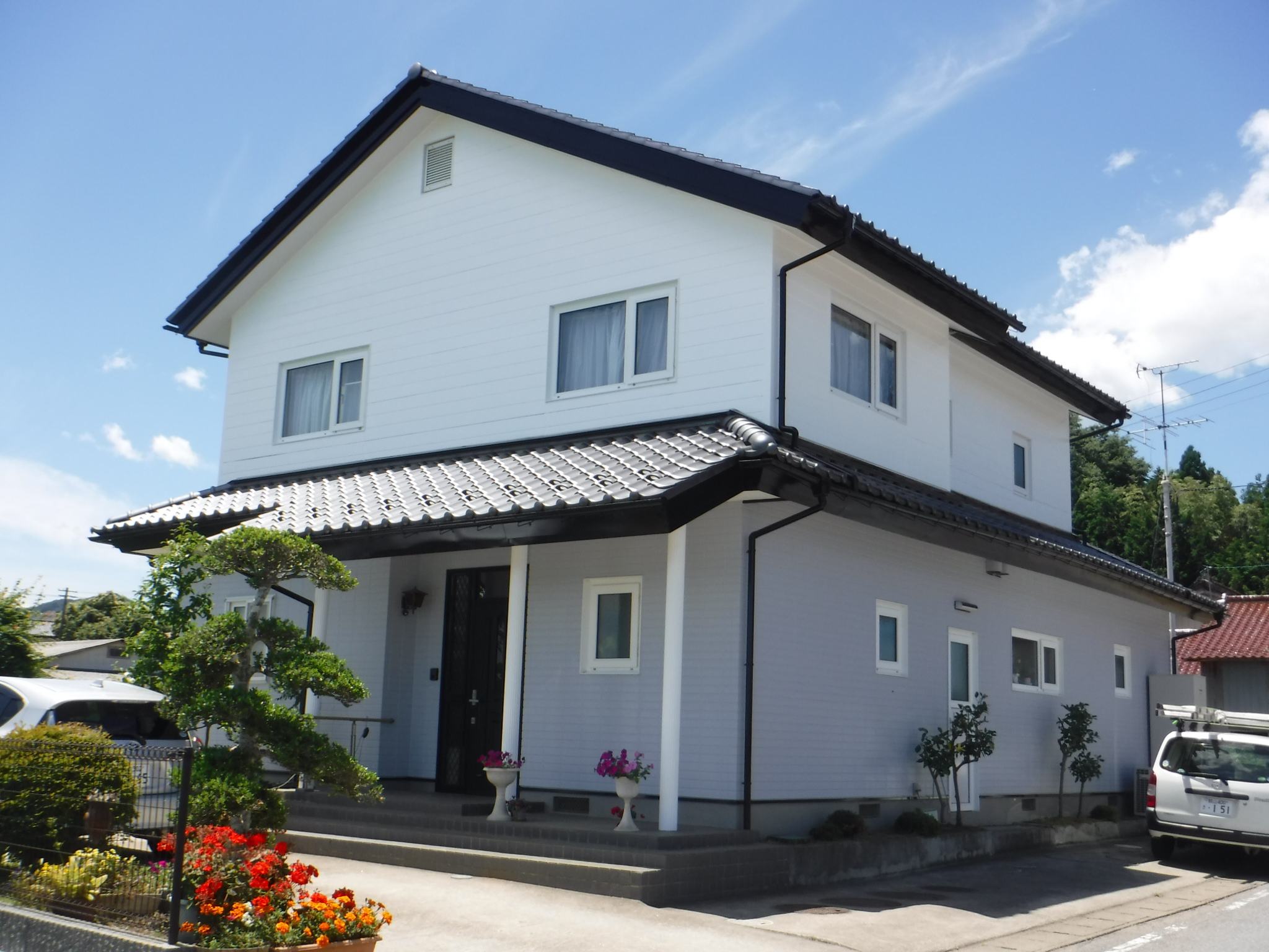 安達郡　外壁塗装　付帯部塗装