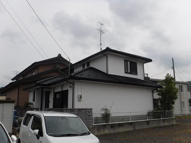 郡山市　屋根塗装　外壁塗装　付帯部塗装