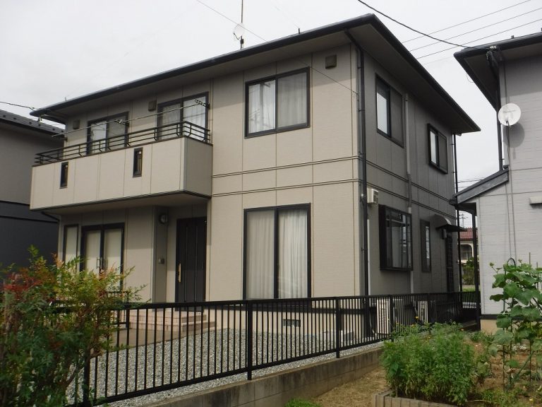 郡山市　屋根塗装　外壁塗装　付帯部塗装