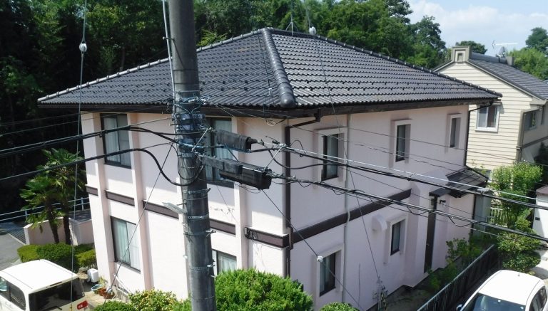 郡山市　屋根塗装　外壁塗装　付帯部塗装