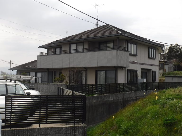 郡山市　屋根塗装　外壁塗装　付帯部塗装