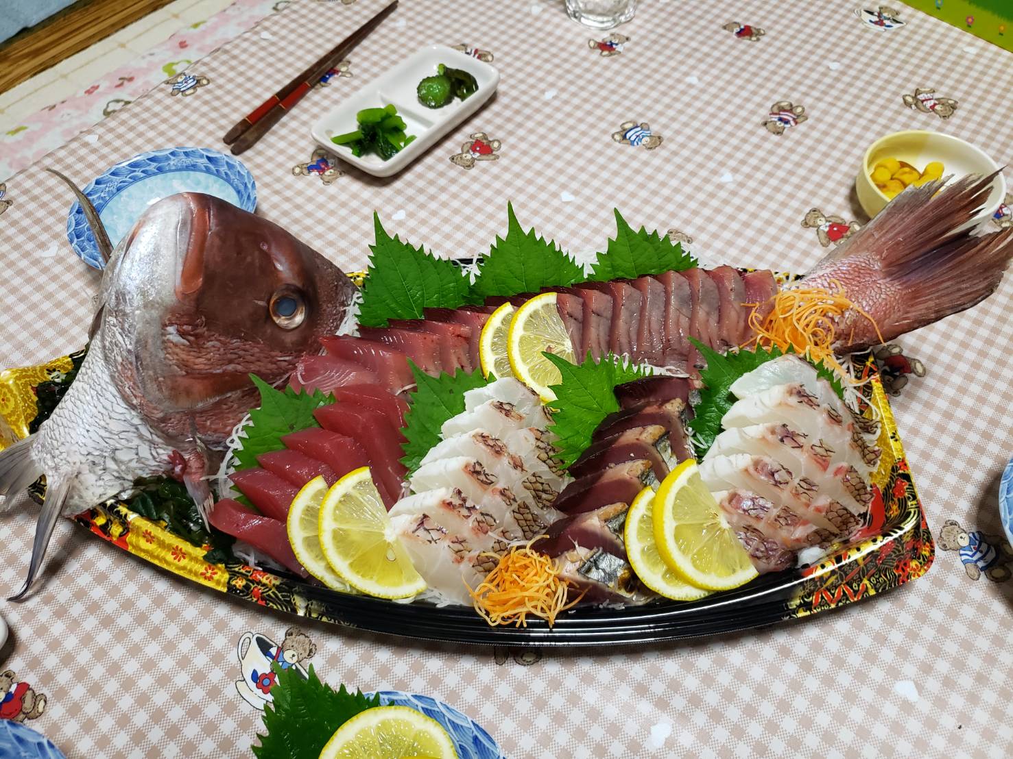 鯛のお造り